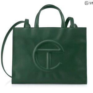 Telfar Forest Green Tote Bag